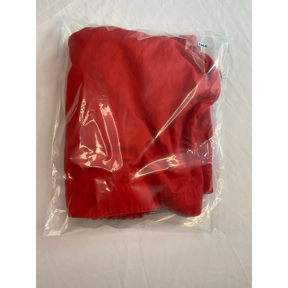 Free People Red Fleur Du Jour Embroidered Mini Off the Shoulder Dress size S - Picture 7 of 8